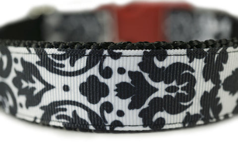 Damask Dog Collar
