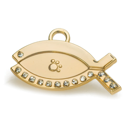 Fisherman Dog ID Tag