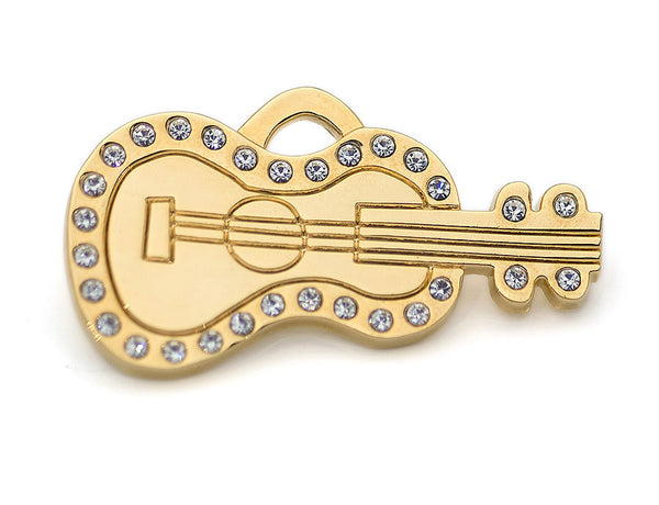 Guitar Dog ID Tag