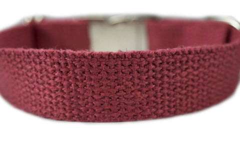 Organic Dog Collar Rose Color