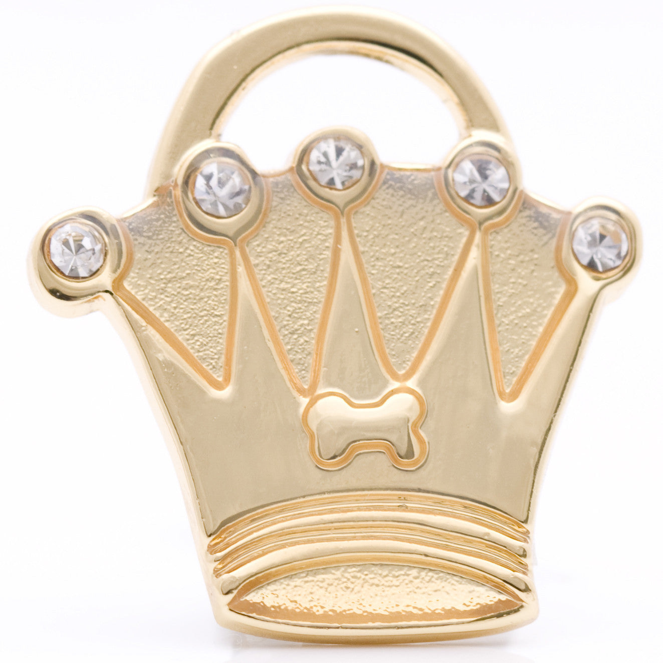 Crown dog tags for pets hotsell