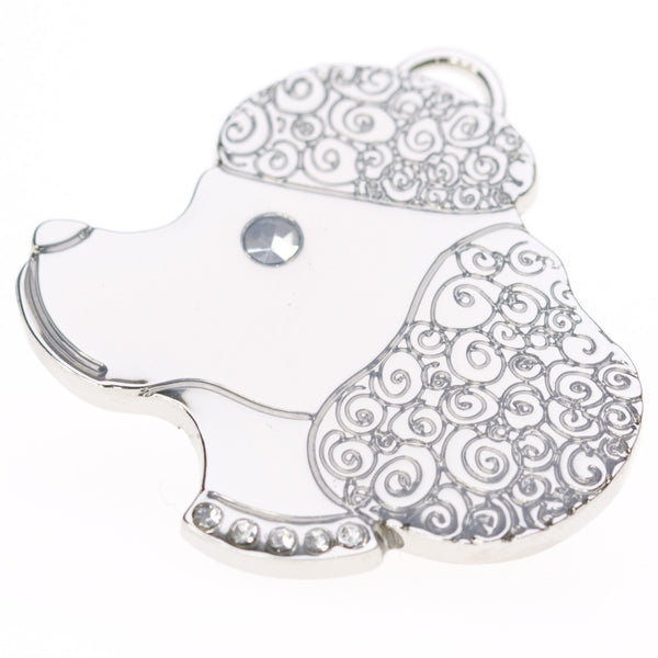 Poodle Dog ID Tag